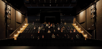 Rendering of the auditorium