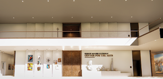 Rendering of the lobby and gallery